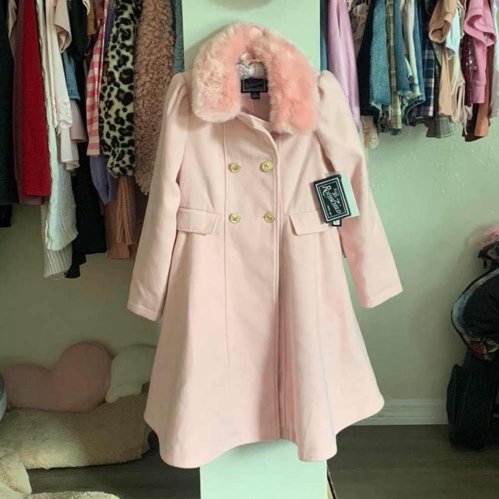 Baby Pink Peacoat by Rothschild